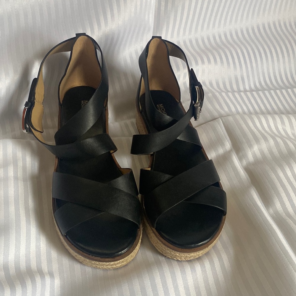 Michael Kors leather sandals